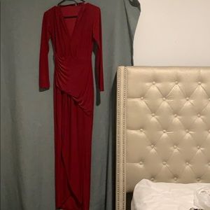 Red Dress from Boohoo